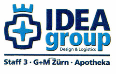 + IDEA group Design & Logistics Staff 3 · G+M Zürn · Apotheka