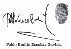 PABLO EMILIO ESCOBAR GAVIRIA