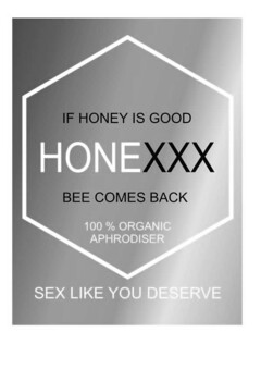 IF HONEY IS GOOD HONEXXX BEE COMES BACK 100% ORGANIC APHRODISER SEX LIKE YOU DESERVE