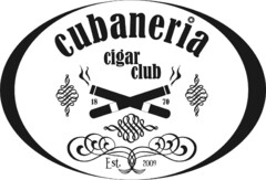 cubaneria cigar club 1870 Est. 2009