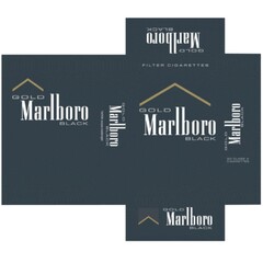 GOLD Marlboro BLACK 20 CLASS A CIGARETTES