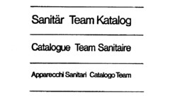 Sanitär Team Katalog Catalogue Team Sanitaire Apparecchi Sanitari Catalogo Team