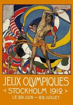 JEUX OLYMPIQUES STOCKHOLM 1912 LE 29 JUIN - 22 JUILLET