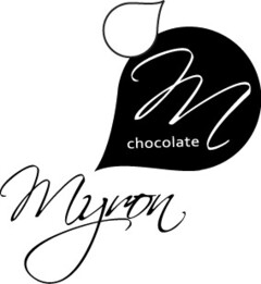 M chocolate Myron