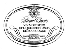 Royal Cassis VIN MOUSSEUX ET LIQUEUR DE CASSIS DE BOURGOGNE