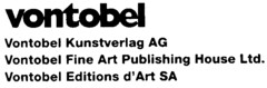 vontobel Vontobel Kunstverlag AG Vontobel Fine Art Publishing House Ltd. Vontobel Editions d'Art SA