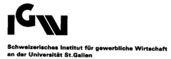 IGW Schweizerisches Institut für gewerbliche Wirtschaft an der Universität St. Gallen