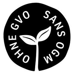 OHNE GVO SANS OGM
