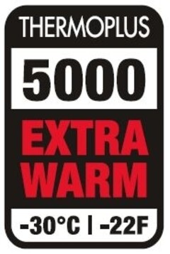 THERMOPLUS 5000 EXTRA WARM -30°C -22F