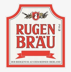 RUGEN BRÄU DER BIERGENUSS AUS DEM BERNER OBERLAND e33cl