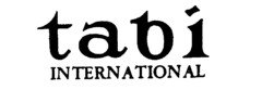 tabi INTERNATIONAL