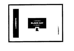 CARRERAS BLACK CAT MUMBER 7