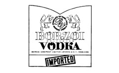 BORZOI VODKA IMPORTED