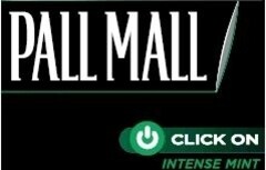 PALL MALL CLICK ON INTENSE MINT