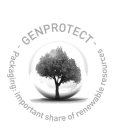 GENPROTECT Packaging: important share of renewable resources