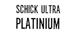 SCHICK ULTRA PLATINIUM