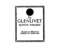 The GLENLIVET SCOTCH WHISKY Distilled and Botteld by- GEORGE & J.G. SMITH LTD.