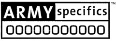 ARMY specifics