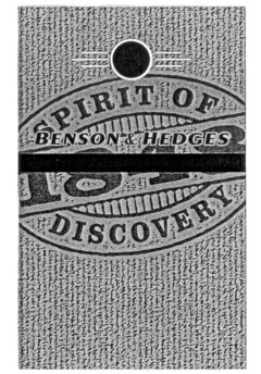 SPIRIT OF DISCOVERY BENSON & HEDGES