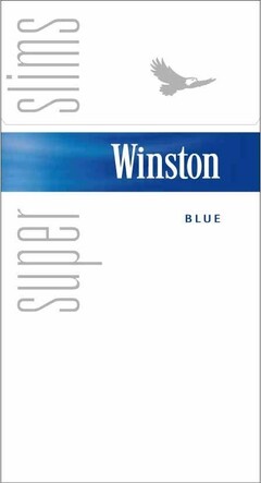Winston BLUE super slims