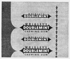 DOUBLEMINT WRIGLEY'S CHEWING GUM