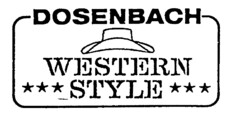 DOSENBACH WESTERN STYLE