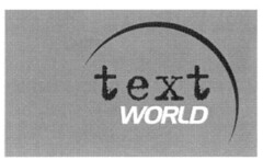 text WORLD