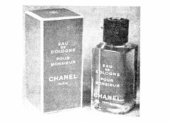 EAU DE COLOGNE POUR MONSIEUR CHANEL PARIS