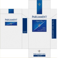 PARLIAMENT Night Blue 100's