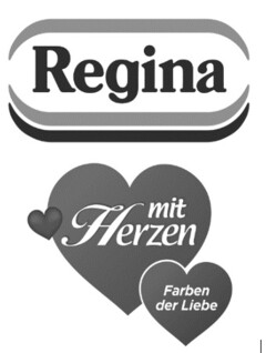 Regina mit Herzen Farben der Liebe