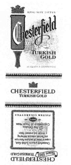 Chesterfield TURKISH GOLD