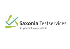 Saxonia Testservices So geht Sofwarequalität.
