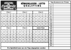 KÖNIGSKLASSEN - LOTTO QUALIFYING