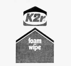 K2r foam and wipe