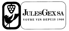 JULES GEX SA VOTRE VIN DEPUIS 1900