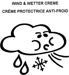 WIND & WETTER CREME CRÈME PROTECTRICE ANTI-FROID