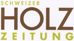 SCHWEIZER HOLZ ZEITUNG