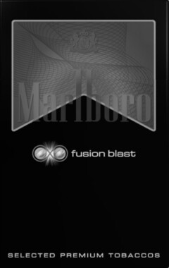 Marlboro fusion blast SELECTED PREMIUM TOBACCOS