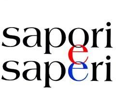 sapori e saperi