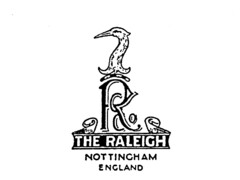 R THE RALEIGH NOTTINGHAM ENGLAND