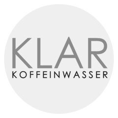 KLAR KOFFEINWASSER