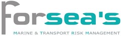 Forsea's MARINE & TRANSPORT RISK MANAGEMENT