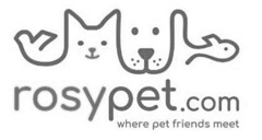 rosypet.com where pet friends meet