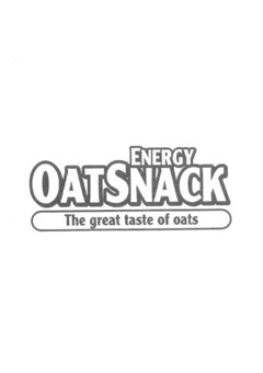 ENERGY OATSNACK The great taste of oats