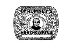 DR RUMNEY'S MENTHOLYPTUS TOBACCO PURE SNUFF