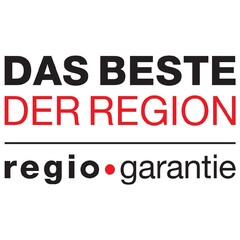 DAS BESTE DER REGION regio garantie