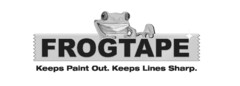 FROGTAPE Keeps Paint Out. Keeps Lines Sharp.