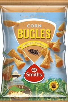 CORN BUGLES SWEET CHILLI THE ORIGINAL Smiths