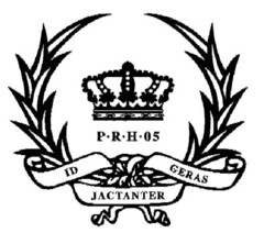 P R H 05 ID GERAS JACTANTER