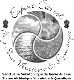 Espace Carrel Feng Shui Vibratoire & Quantique Sanctuaire Subatomique du Génie du Lieu Statue Alchimique Vibratoire & Quantique